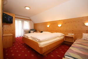 Schlafzimmer Appartement Haus Meißnitzer